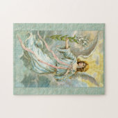 Angel in Blue Legpuzzel (Horizontaal)