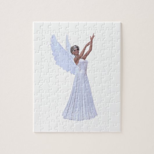 Angel in Blue Legpuzzel (Verticaal)