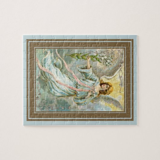 Angel in Blue Legpuzzel (Horizontaal)