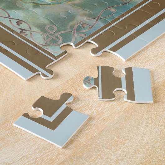 Angel in Blue Legpuzzel (Zijkant)