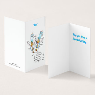 Angel in Blue Speelt Muziek voor onze zielen Kaart