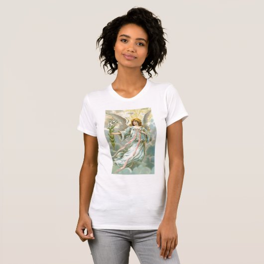 Angel in Blue T-shirt (Voorkant volledig)