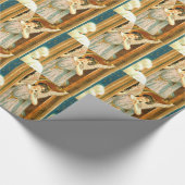 Angel in de buik cadeaupapier (Hoek)