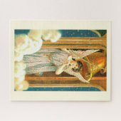 Angel in de buik legpuzzel (Horizontaal)