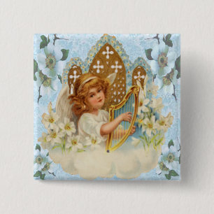 Angel in de Cloud Button