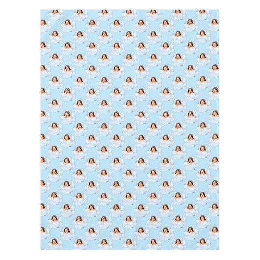 ANGEL IN DE CLOUDS 4-52x70 KATOENTABLETTE Tafelkleed (Voorkant)