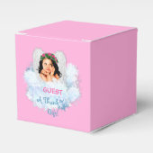 ANGEL IN DE CLOUDS 6, PARTIJVOORKEUR BOX, vierkant Bedankdoosjes (Voorkant Zijde)