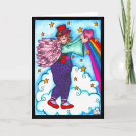 Angel in de Clouds-Kaart Kaart