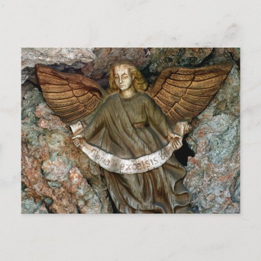 Angel in de Grotto Briefkaart (Voorkant)