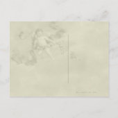 Angel in de hemel ~ Briefkaart / Uitnodigingen (Achterkant)