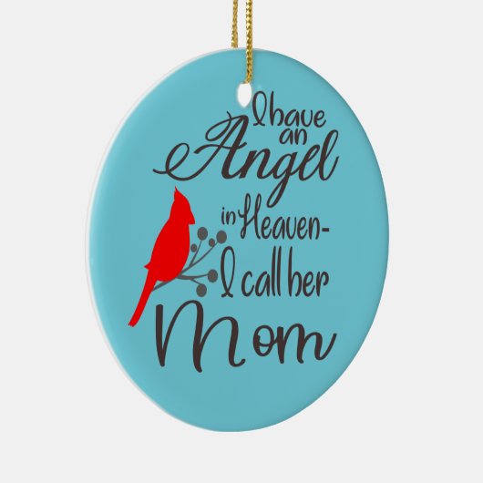 Angel in de hemel keramisch ornament (Rechts)