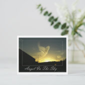 Angel in de hemel (Los Angeles) Briefkaart (Staand voorkant)