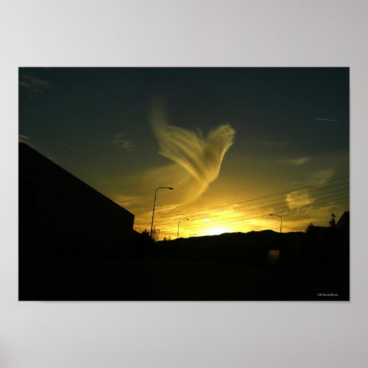 Angel in de hemel poster (Voorkant)