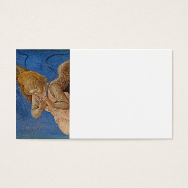 Angel in de hemel visitekaartje (Voorkant)
