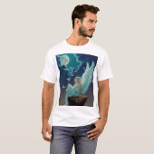 Angel in de nacht t-shirt (Voorkant volledig)