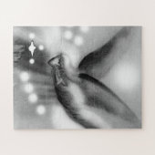 Angel in de nachtkunst legpuzzel (Horizontaal)