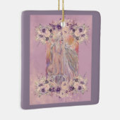 Angel in de ochtendzon door Renee Lavoie Keramisch Ornament (Rechts)