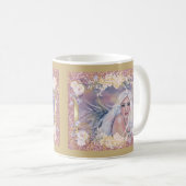 Angel in de ochtendzon door Renee Lavoie Koffiemok (Voorkant rechts)