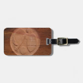 Angel in de Rocks Personal Name Bag Bagagelabel (Voorkant horizontaal)