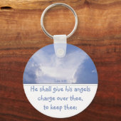 Angel in de wolken, Aanmoediging, Schrift Silv Sleutelhanger (Voorkant)