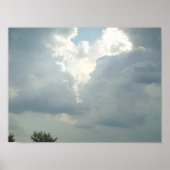 Angel in de wolken poster (Voorkant)