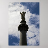 Angel in de wolken poster (Voorkant)