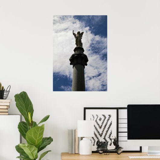 Angel in de wolken poster (Thuiskantoor)