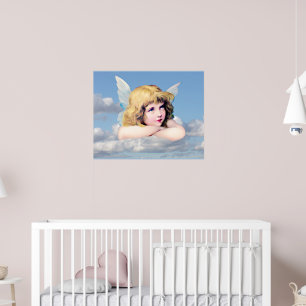 Angel in de wolken poster