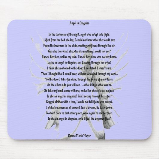 Angel in Disguise Muismat (Voorkant)