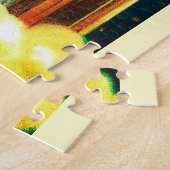 Angel in een oorlogskunst legpuzzel (Zijkant)