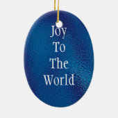 Angel in Glas in lood Keramisch Ornament (Achterkant)