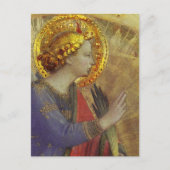 Angel in Gold Briefkaart (Voorkant)