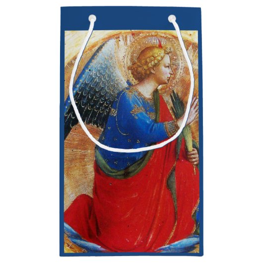ANGEL IN GOUD RED EN BLUE KLEIN CADEAUZAKJE (Achterkant)