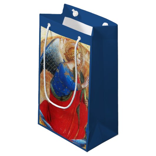 ANGEL IN GOUD RED EN BLUE KLEIN CADEAUZAKJE (Voorkant Gekanteld)