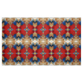 ANGEL IN GOUD RED EN BLUE STOF (Fat Quarter)