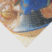 ANGEL IN GOUD RED EN BLUE TISSUEPAPIER (Detail)