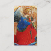 ANGEL IN GOUD RED EN BLUE VISITEKAARTJE (Achterkant)