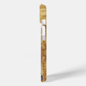 ANGEL IN GOUDE RODE EN BLAUWE GEMSTONMONOGRAM Case-Mate iPhone CASE (Achterkant / Links)