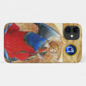 ANGEL IN GOUDE RODE EN BLAUWE GEMSTONMONOGRAM Case-Mate iPhone CASE (Achterkant (horizontaal))