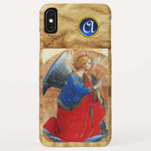 ANGEL IN GOUDE RODE EN BLAUWE MONOGRAM iPhone XS MAX HOESJE