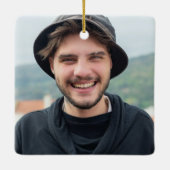 Angel in Heaven Brother Memorial Keramisch Ornament (Achterkant)