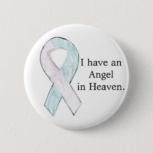 Angel in Heaven Button