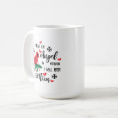 Angel in Heaven Ma Memorial Koffiemok (Voorkant links)