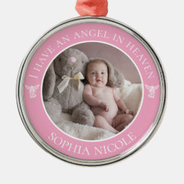 Angel in Heaven Memorial Metalen Ornament
