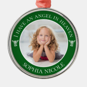 Angel in Heaven Memorial Metalen Ornament