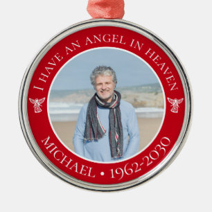 Angel in Heaven Memorial Metalen Ornament