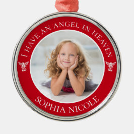 Angel in Heaven Memorial Metalen Ornament