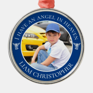 Angel in Heaven Memorial Metalen Ornament