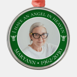 Angel in Heaven Memorial Metalen Ornament