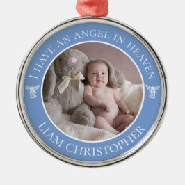 Angel in Heaven Memorial Metalen Ornament
